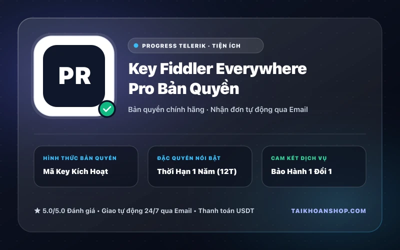 Key Fiddler Everywhere Pro Bản Quyền
