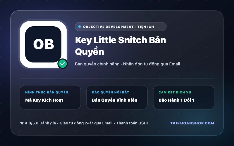 Key Little Snitch Bản Quyền