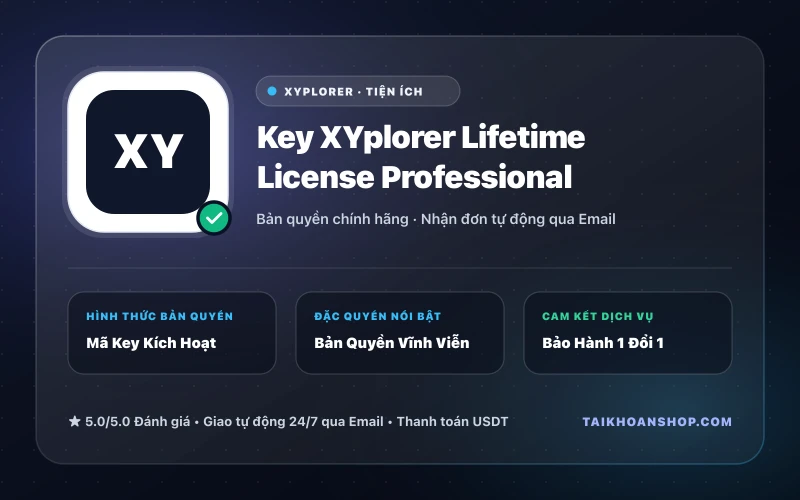 Key XYplorer Lifetime License Professional
