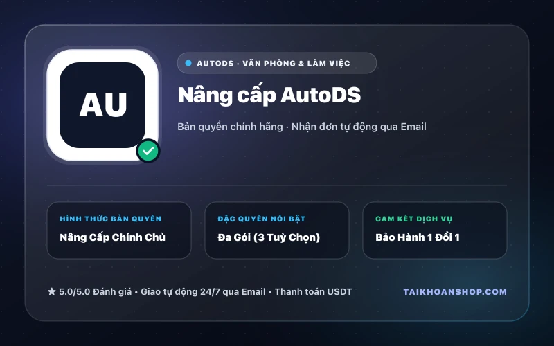 Nâng cấp AutoDS
