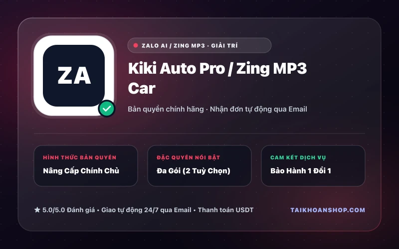 Kiki Auto Pro / Zing MP3 Car