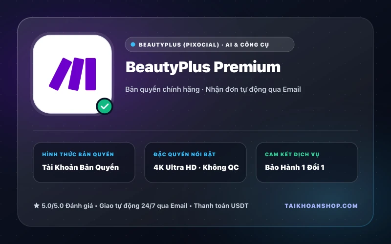 BeautyPlus Premium