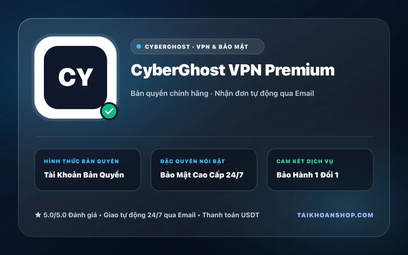 CyberGhost VPN Premium
