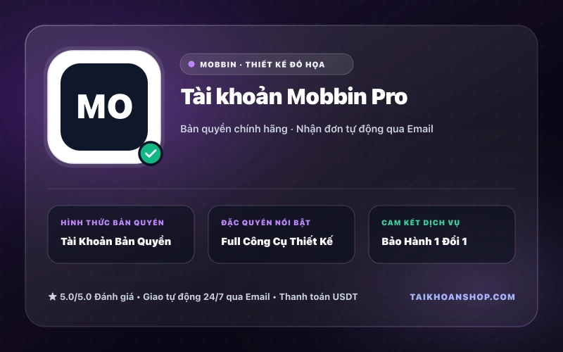 Tài khoản Mobbin Pro