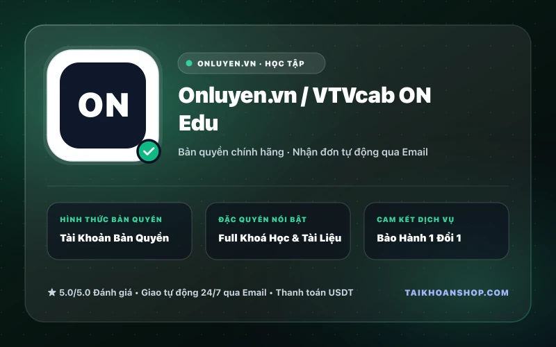 Onluyen.vn / VTVcab ON Edu