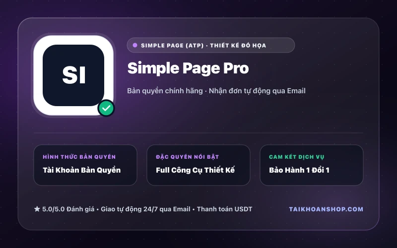 Simple Page Pro