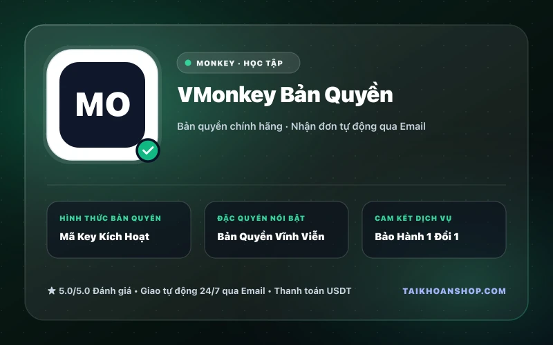 VMonkey Bản Quyền